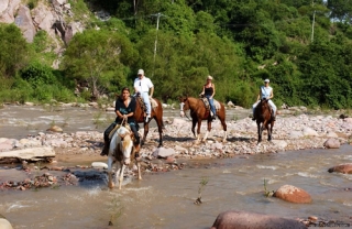 Ruta a caballo por la naturaleza